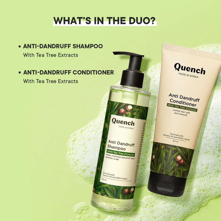 Anti-Dandruff Haircare Duo With Tea Tree Extracts