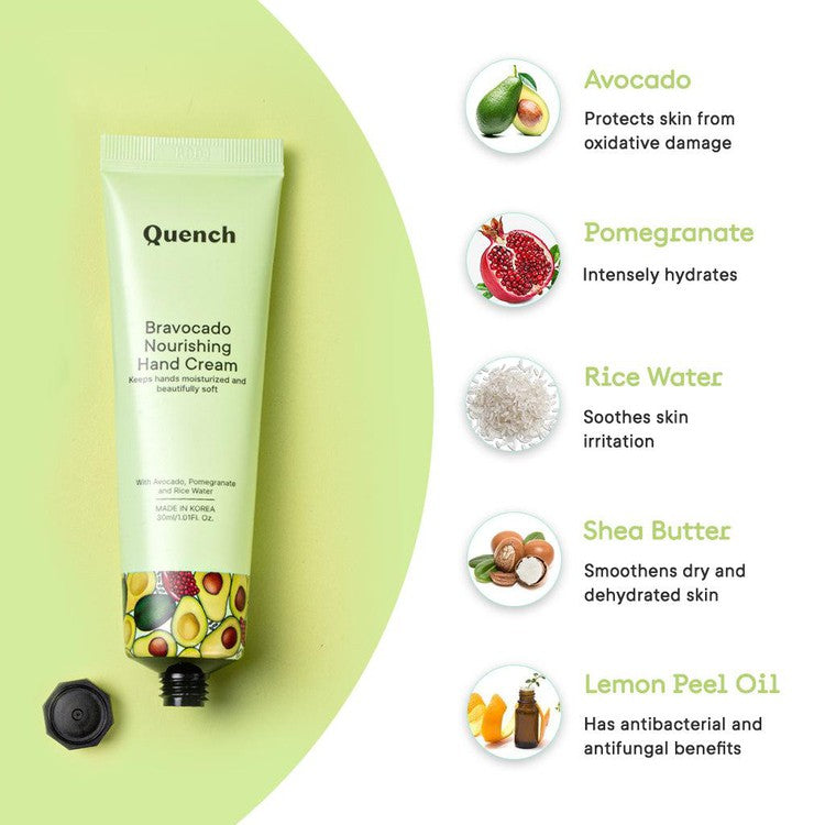 Bravocado Nourishing Hand Cream - 30 ML