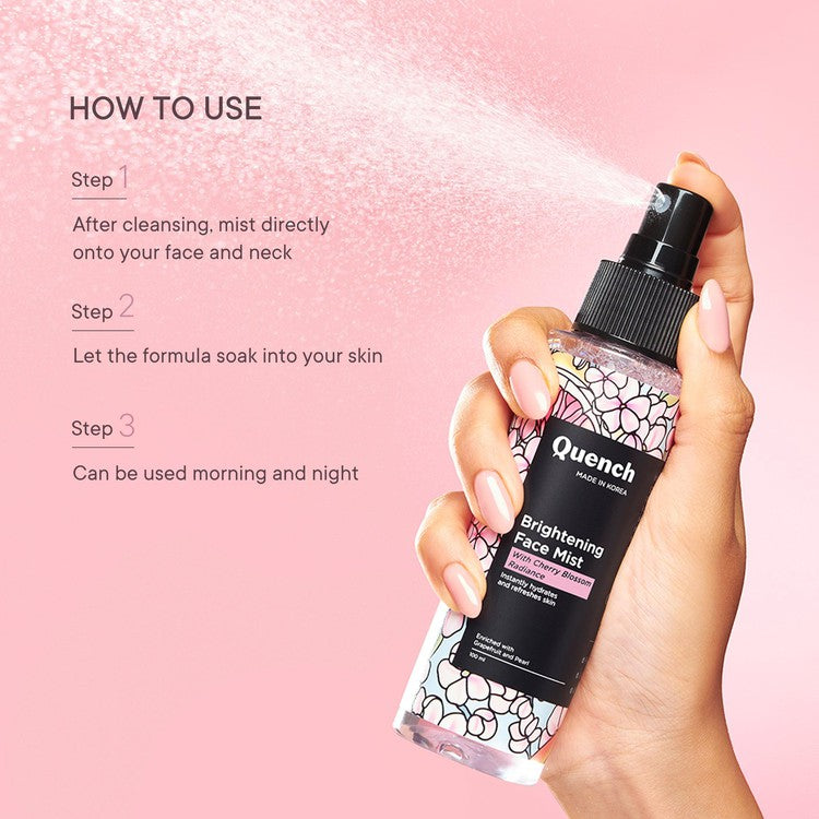 Brightening Face Mist Toner with Cherry Blossom Radiance - 100 ML