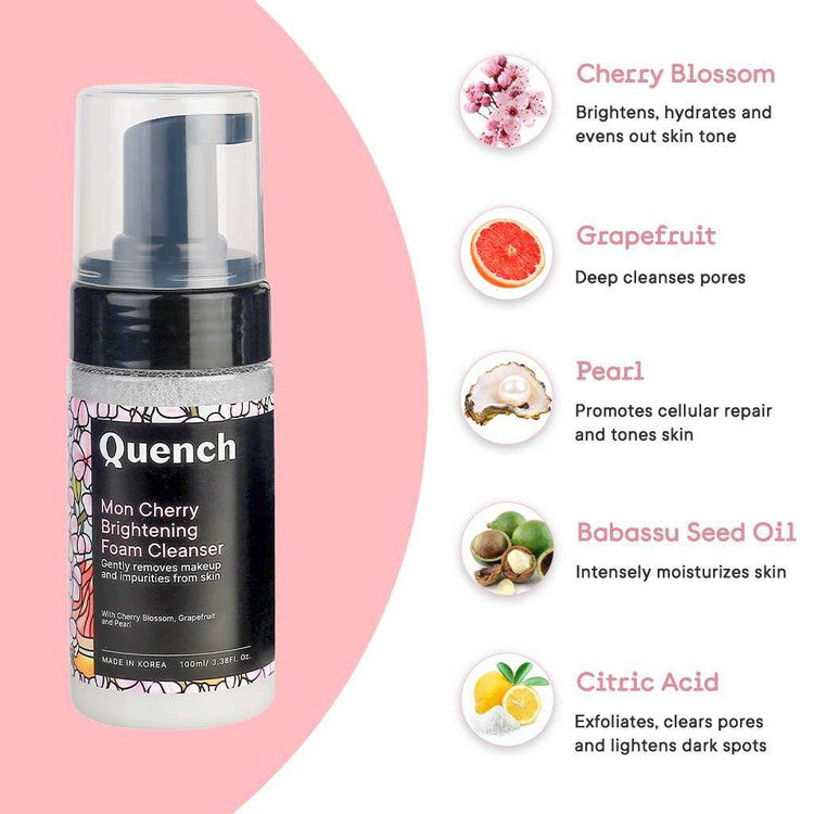 Brightening Foam Cleanser with Cherry Blossom Radiance - 100 ML