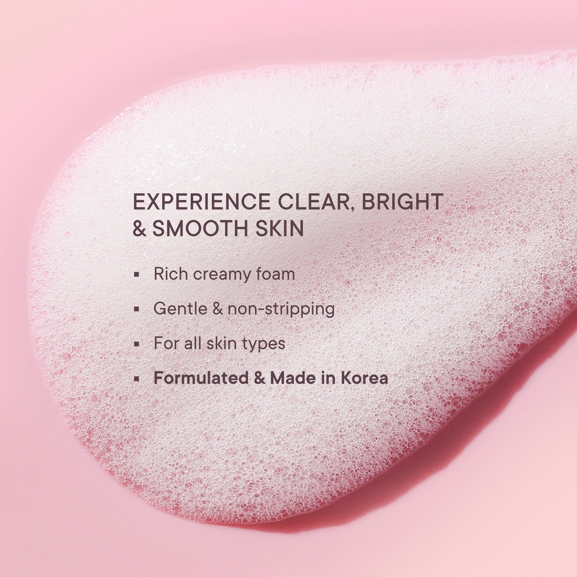 Brightening Foam Cleanser with Cherry Blossom Radiance - 100 ML