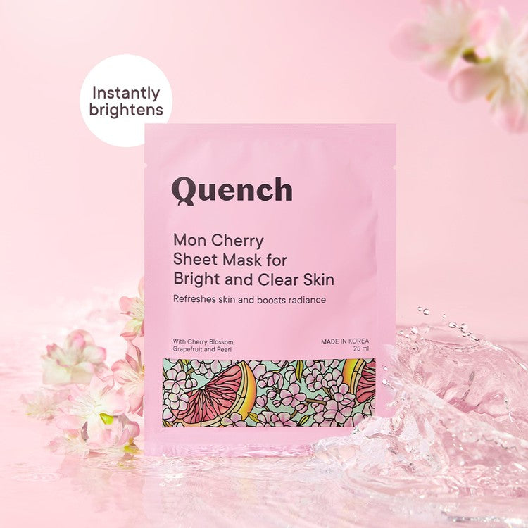 Brightening & Skin Clarifying Sheet Mask with Cherry Blossom Radiance - 25 ML - Pack Of 1