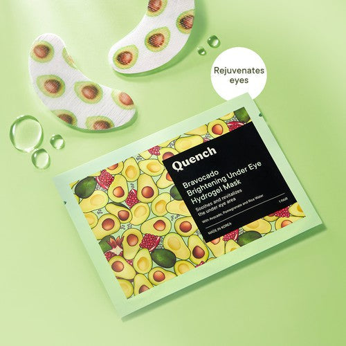 Brightening Under Eye Hydrogel Patch with Avocado Vitamins C & E - 1 PAIR