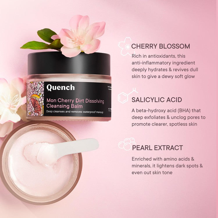 Dirt Dissolving Daily Cleansing Balm with Cherry Blossom Radiance - 50 ML