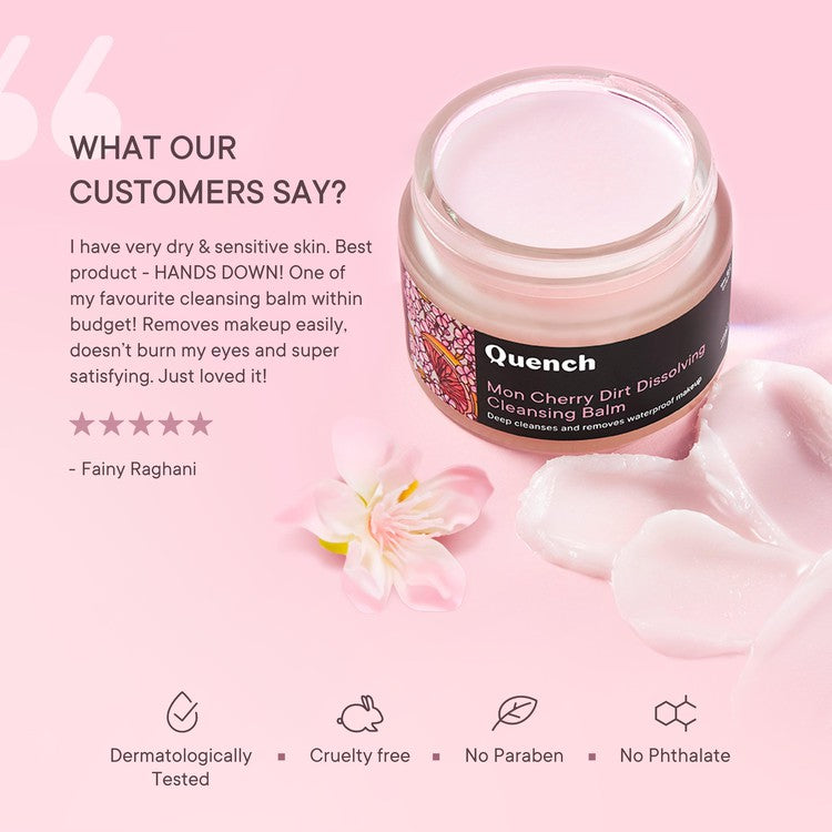 Dirt Dissolving Daily Cleansing Balm with Cherry Blossom Radiance - 50 ML