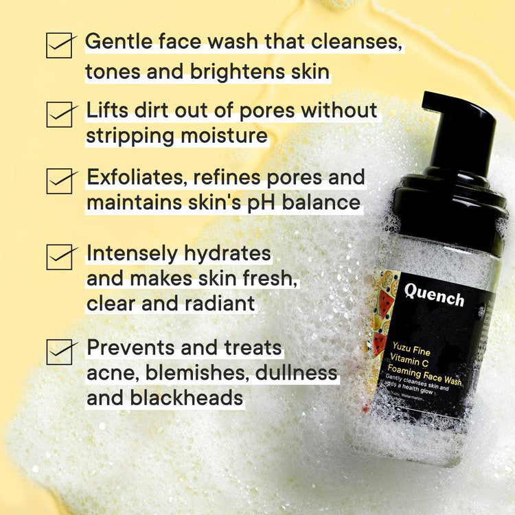 Foaming Face Wash with Yuzu Vitamin C - 100 ML