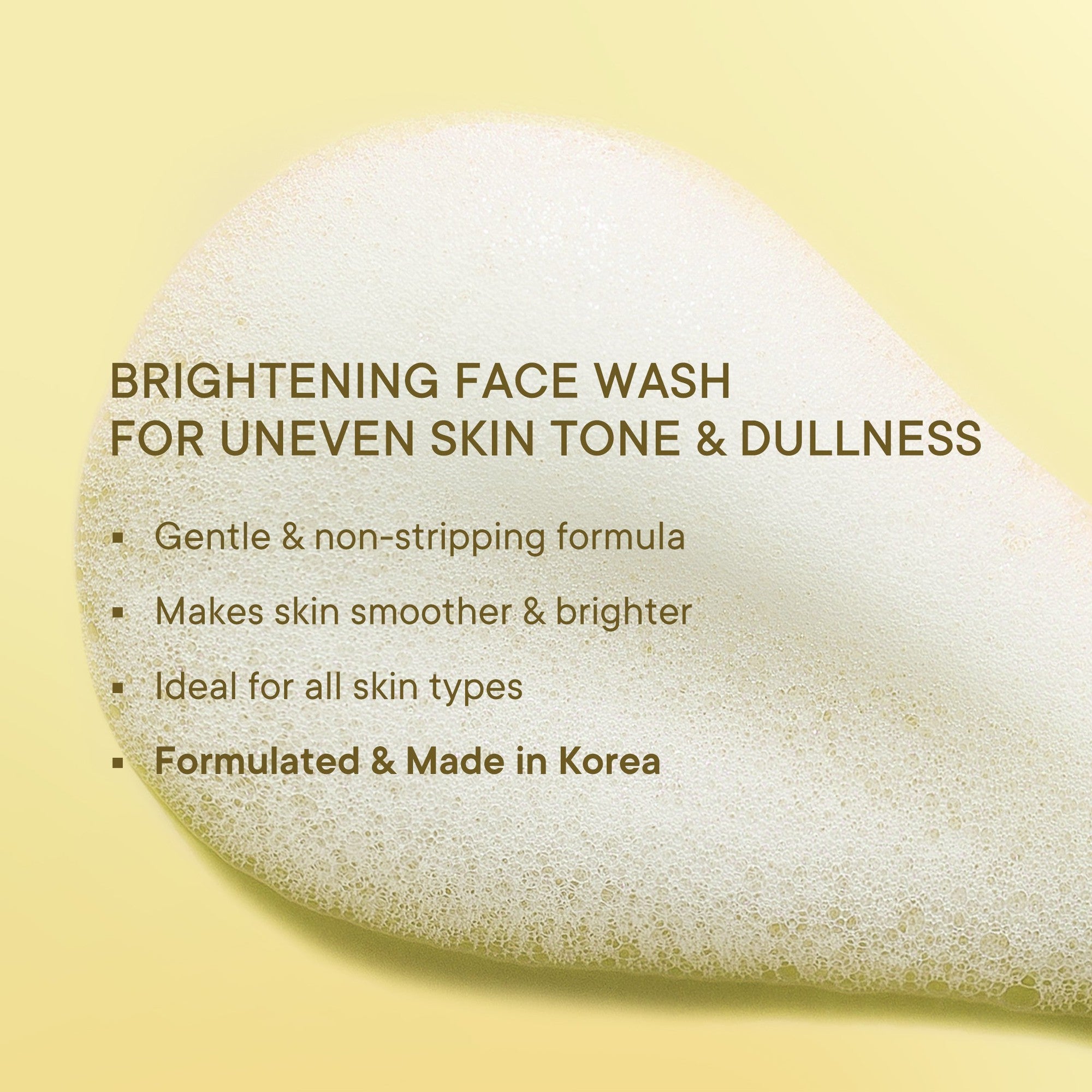 Foaming Face Wash with Yuzu Vitamin C - 100 ML