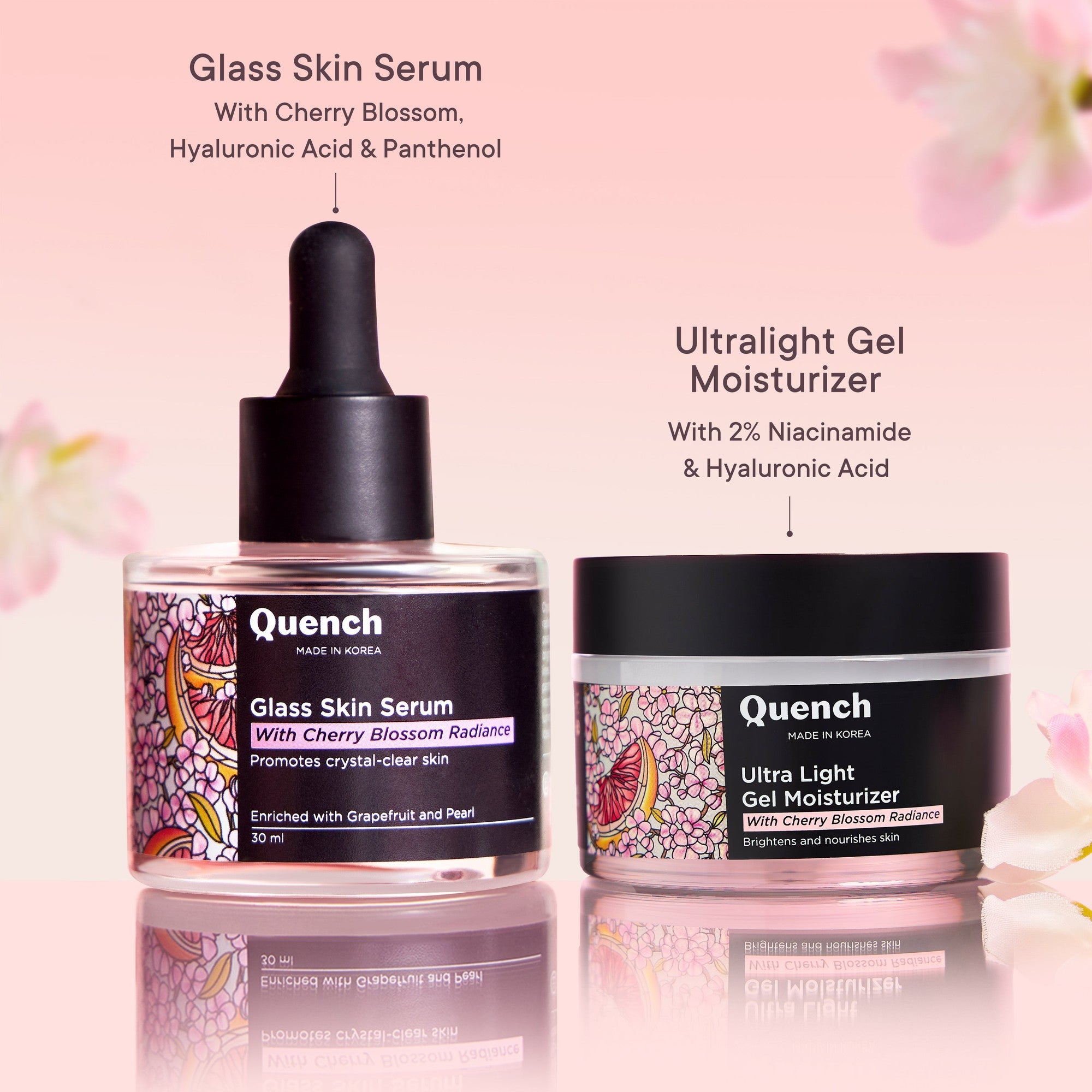 Glass Skin Combo with Niacinamide & Hyaluronic Acid