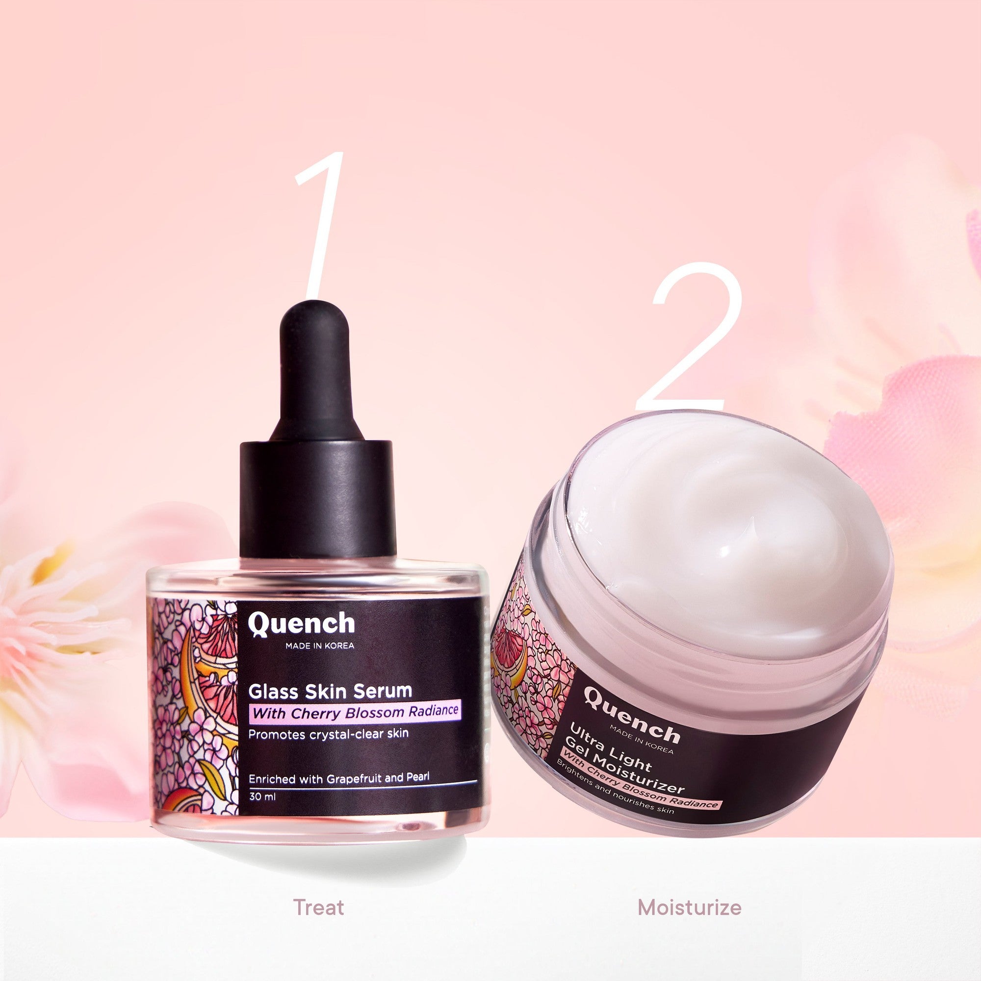 Glass Skin Combo with Niacinamide & Hyaluronic Acid