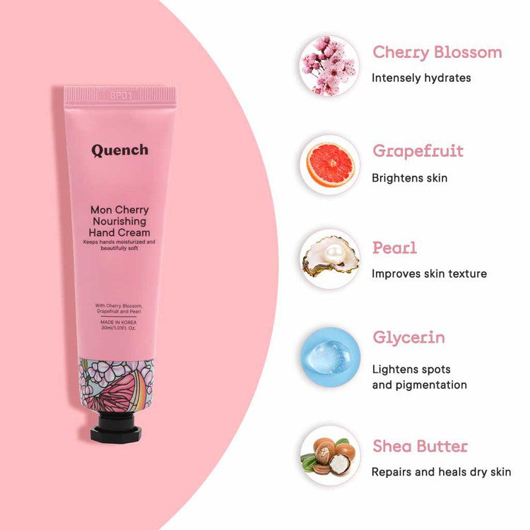 Mon Cherry Nourishing Hand Cream - 30 ML