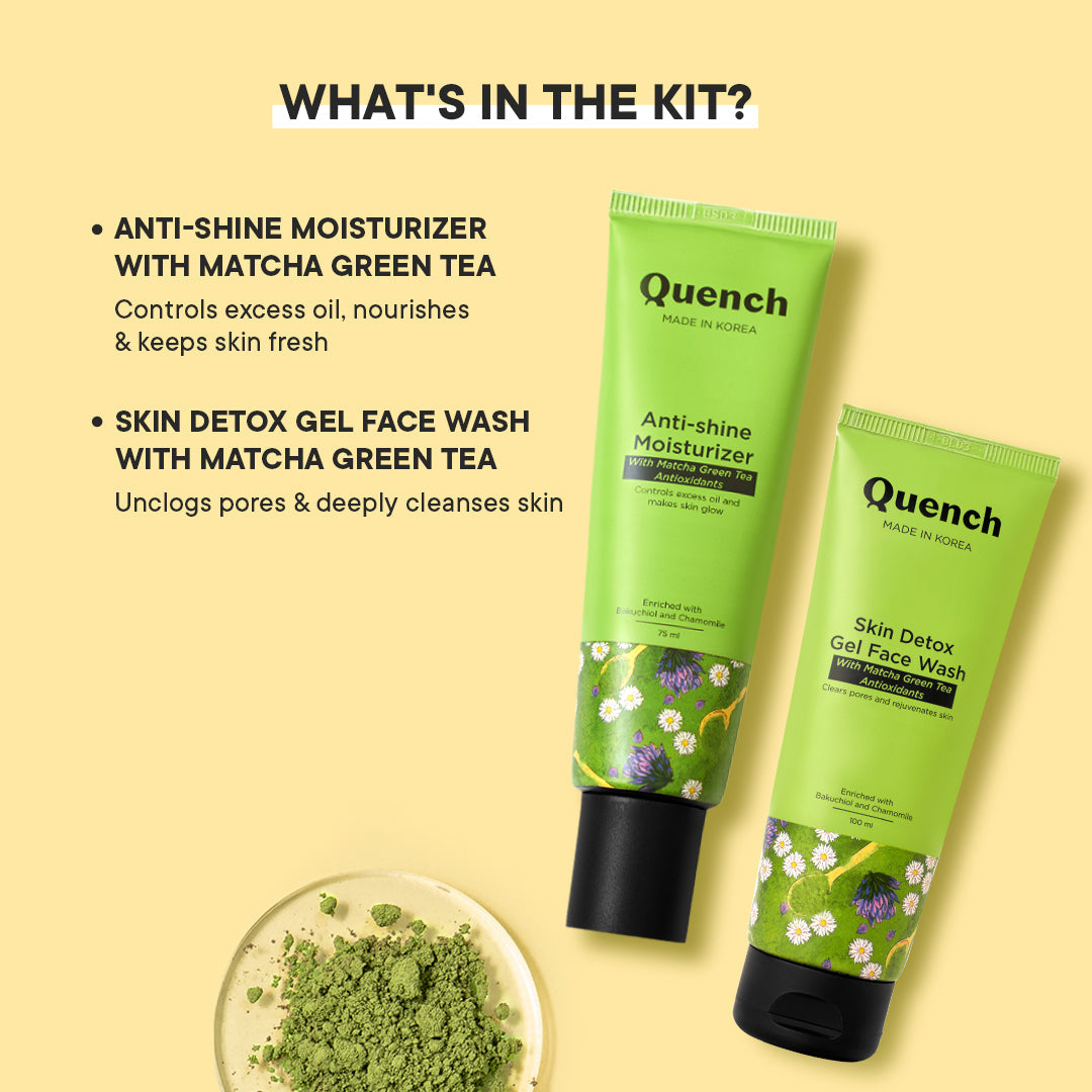 Oil Control Duo with Matcha Green Tea