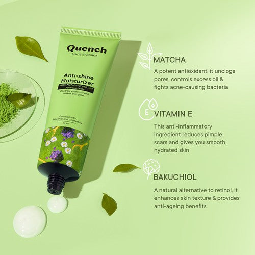 Oil Free Moisturizer with Matcha Green Tea - (75 ML)