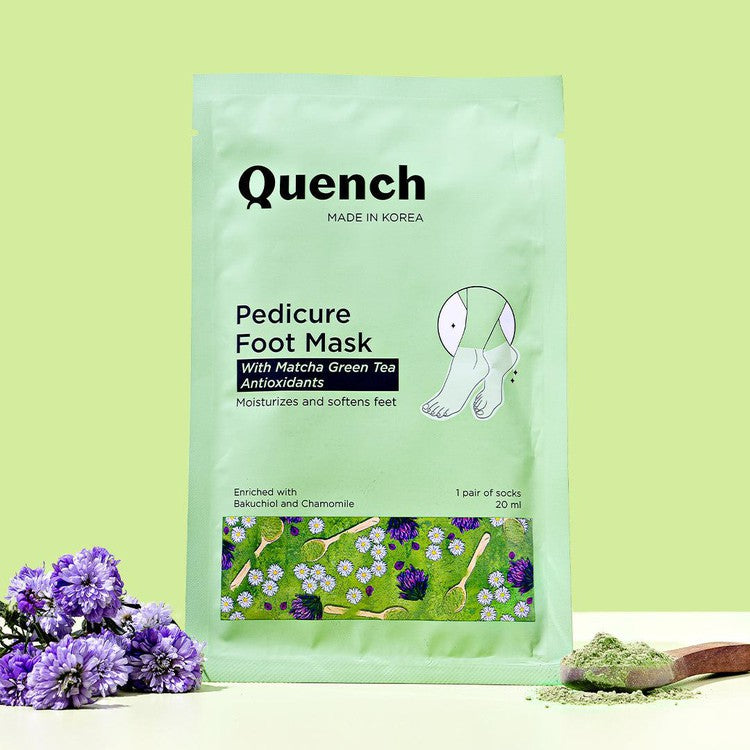 Pedicure Foot Mask with Matcha Green Tea