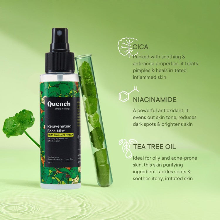 Rejuvenating Face Mist Toner with Cica Herb - 100 ML